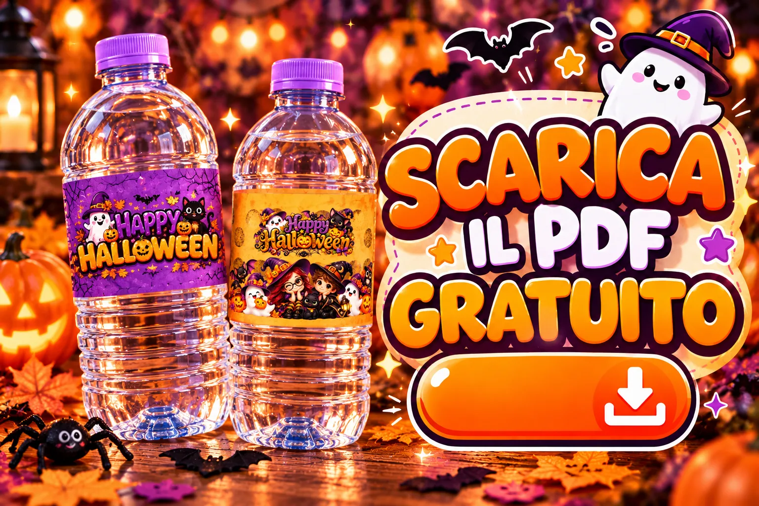 Scarica il box pop corn di Halloween!